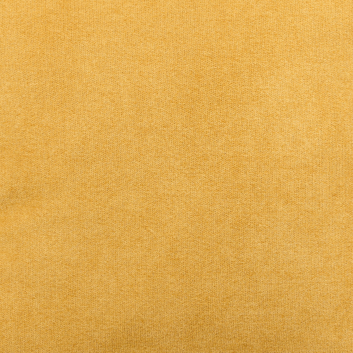Almofada BELLUS 45x45 Veludo Amarelo Mostarda com Vivo Preto