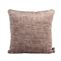 Almofada BELLUS 45x45 Veludo Bege e Castanho Reciclado