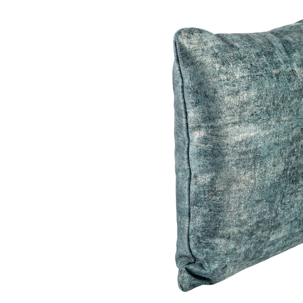 BELLUS Cushion 45x45 Green Marble Velvet