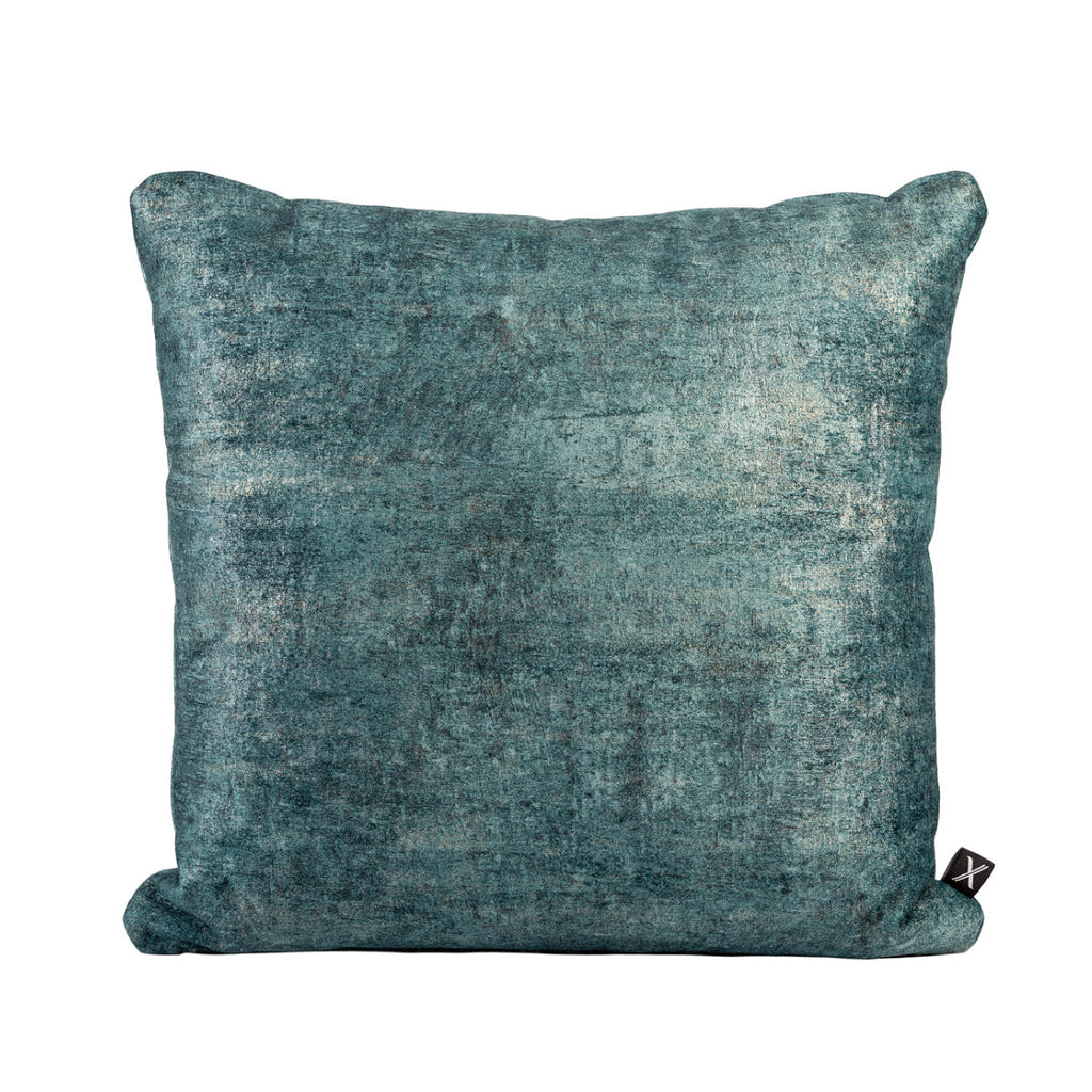 BELLUS Cushion 45x45 Green Marble Velvet