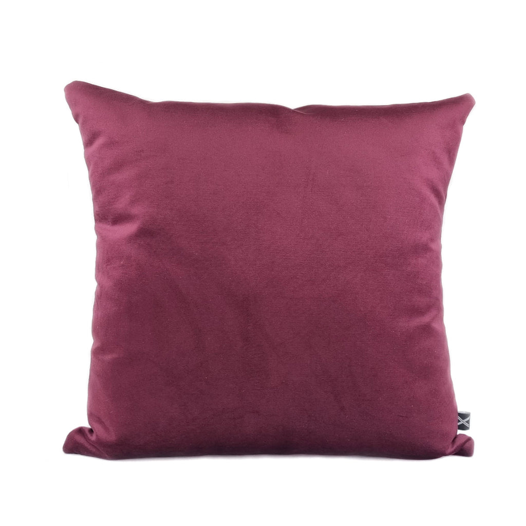 Almofada BELLUS 45x45 Veludo Roxo