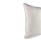 Cushion BELLUS 50x50 in petrol blue velvet with piping