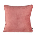 Cushion BELLUS 50x50 in petrol blue velvet with piping