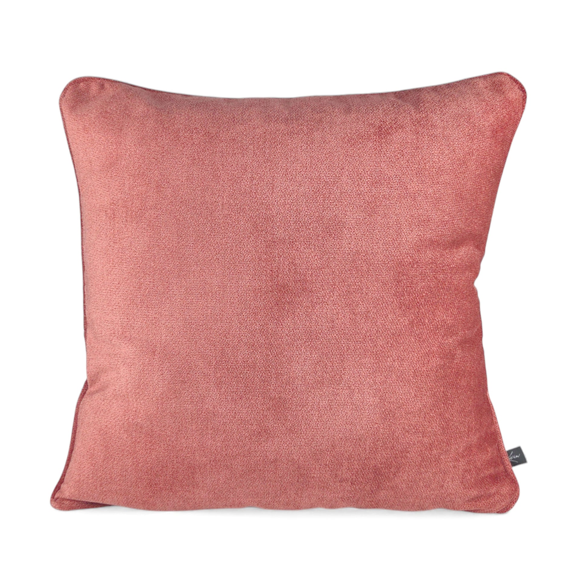 Almofada BELLUS 50x50 em Veludo Vermelho Bordeaux com vivo