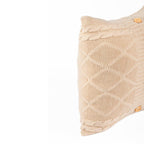 Almofada DINJA 45x45 Malha Bege - KUXIN // Home Fashion