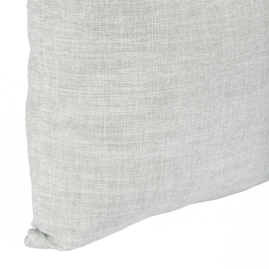 DINJA 45x45 Linen Cushion in Aqua Green | ❤️ @martacyrnecarvalho