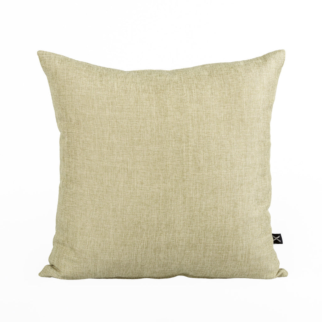 DINJA 45x45 Linen Pillow Mustard Green | ❤️ @martacyrnecarvalho