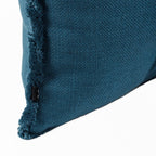 Almofada DINJA 45x45 Turquesa com Franja - KUXIN // Home Fashion