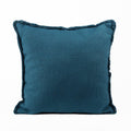 Almofada DINJA 45x45 Turquesa com Franja - KUXIN // Home Fashion