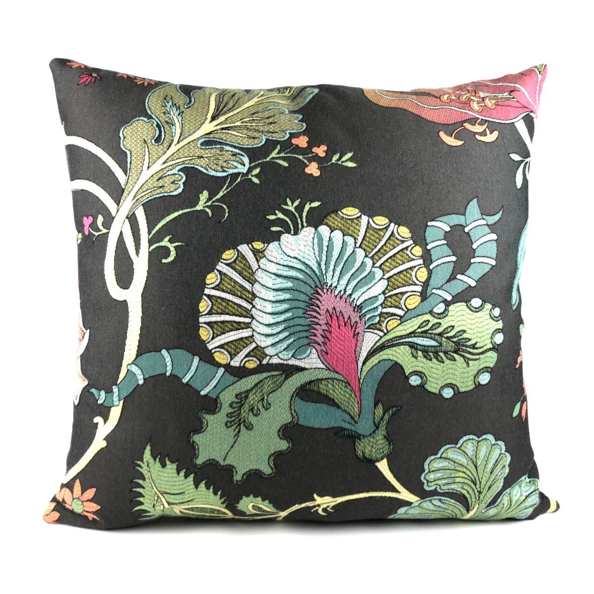 Almofada DINJA 55x55 Flores Bordadas - KUXIN // Home Fashion