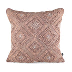 Cushion DINJA 50x50 Linen with Orange Trim