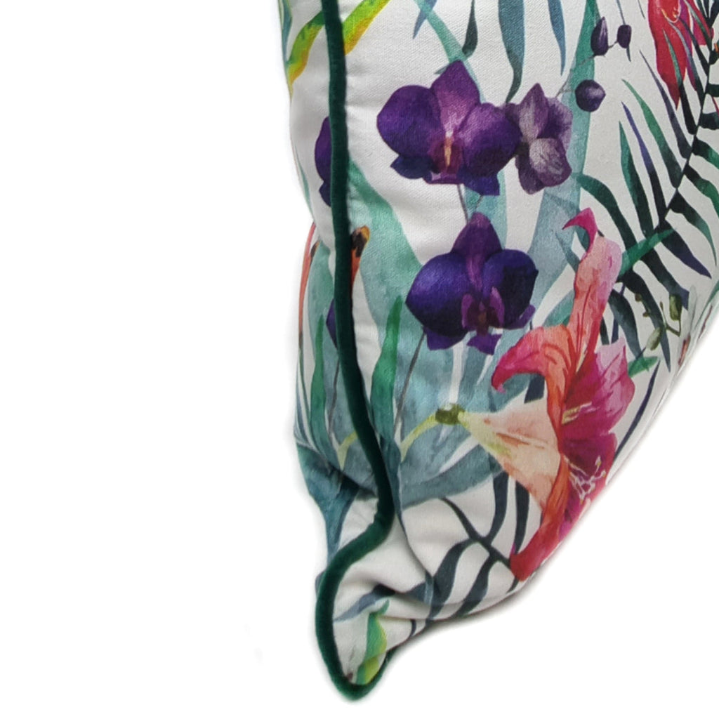 Almofada FJURI 35x50 Folhas de Palmeira com Flores