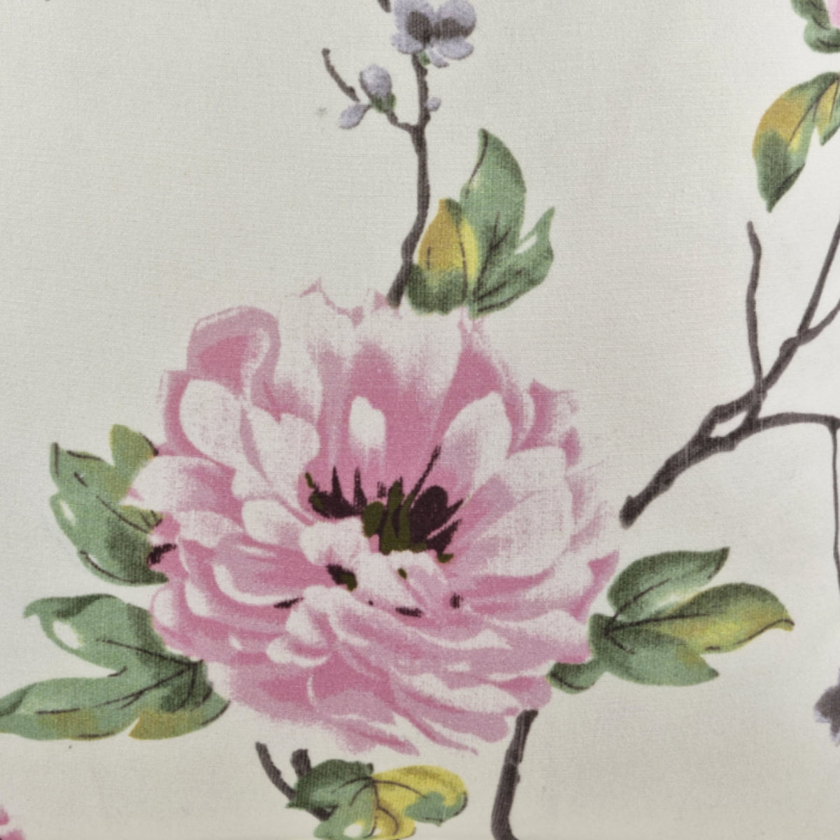 Almofada FJURI 45x45 Flores com vivo Rosa