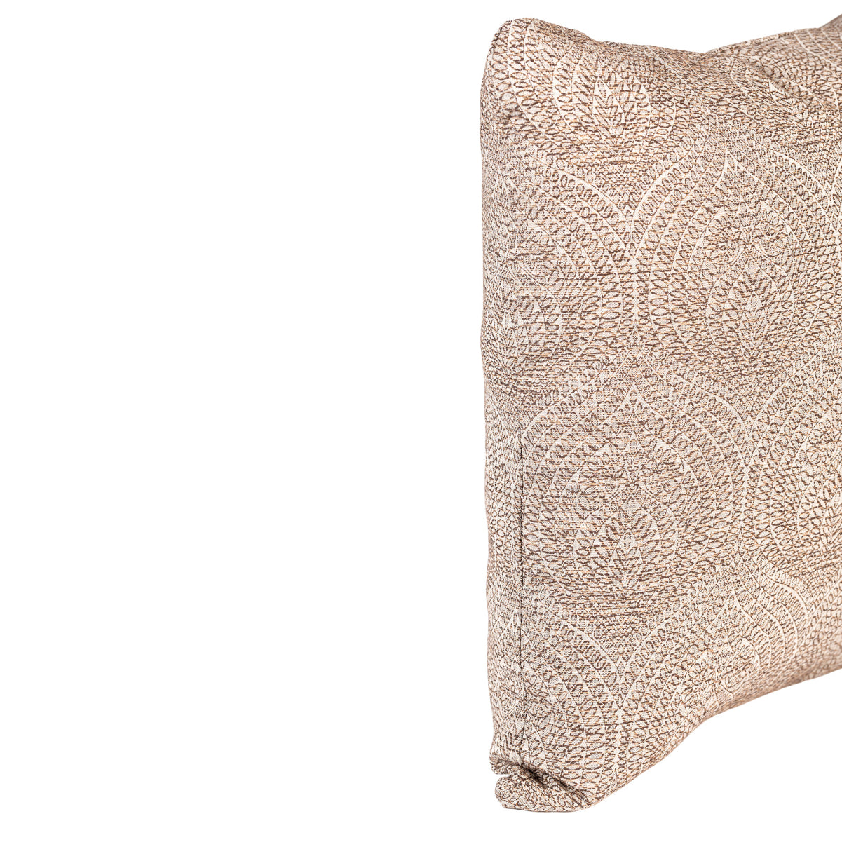 Almofada FJURI 50x50 Padrão Mandala Castanho