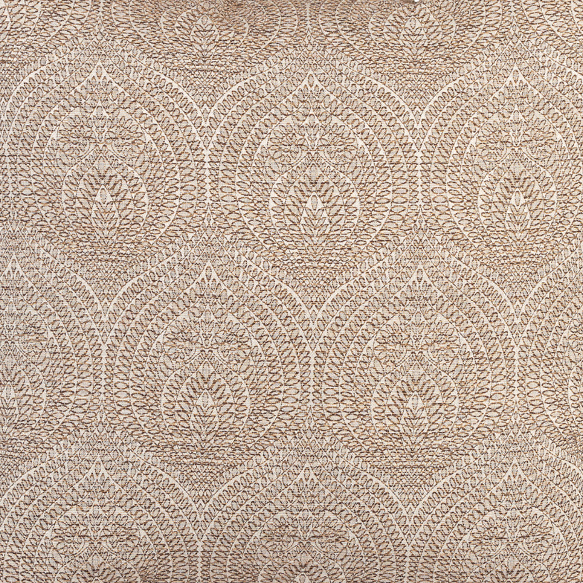Almofada FJURI 50x50 Padrão Mandala Castanho