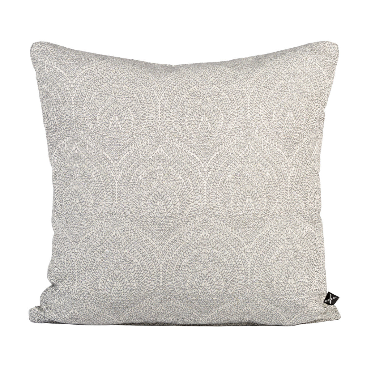 Almofada FJURI 50x50 Padrão Mandala Cinza