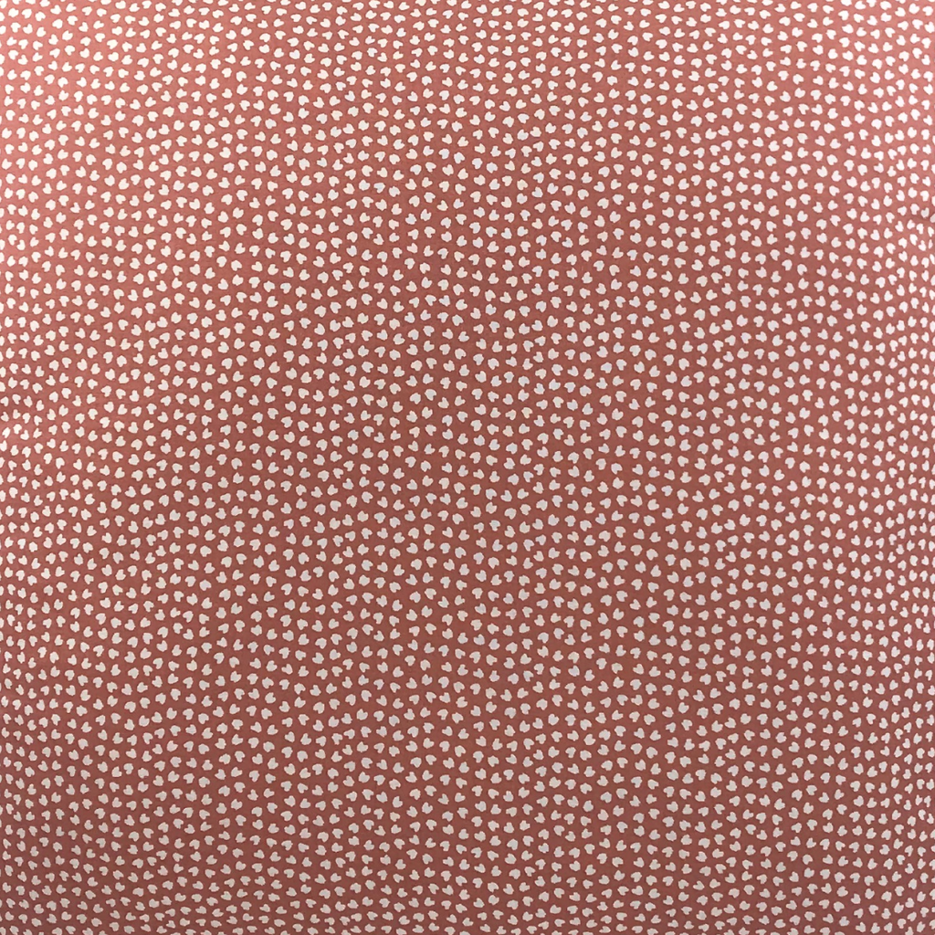 FJURI 45x45 Pink Cushion with Small Leaves Pattern