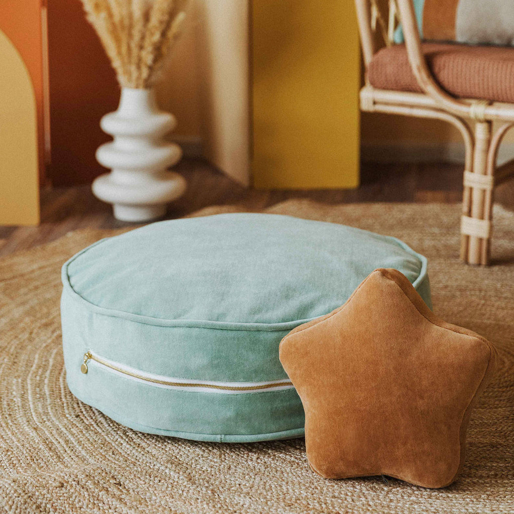 Almofada para Crianças GIBBI Estrela Castanho Caramelo