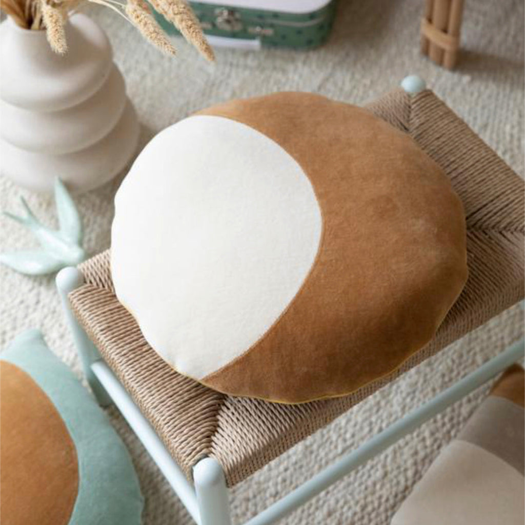 Almofada para Criança GIBBI Sol Castanho Caramelo