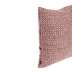Almofada HEMMEK 45x45 Lã Bordeaux em padrão espinha