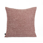 Almofada HEMMEK 45x45 Lã Bordeaux em padrão espinha