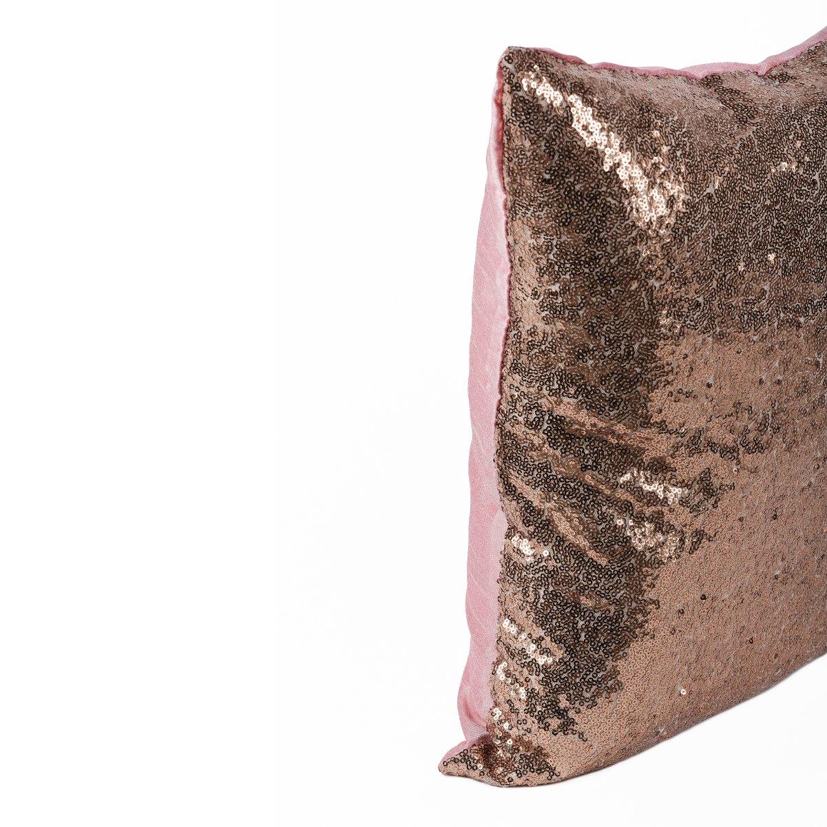 Almofada JIDDI 45x45 Rosa Nude - KUXIN // Home Fashion