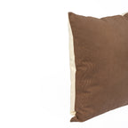 Almofada KULURI 45x45 Algodão 2 Tons Bege e Castanho | ❤️  @casaparanos