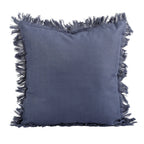Almofada KULURI 45x45 Algodão Azul Escuro com Franja