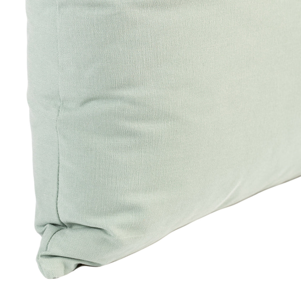 Almofada KULURI 45x45 Algodão Verde Água