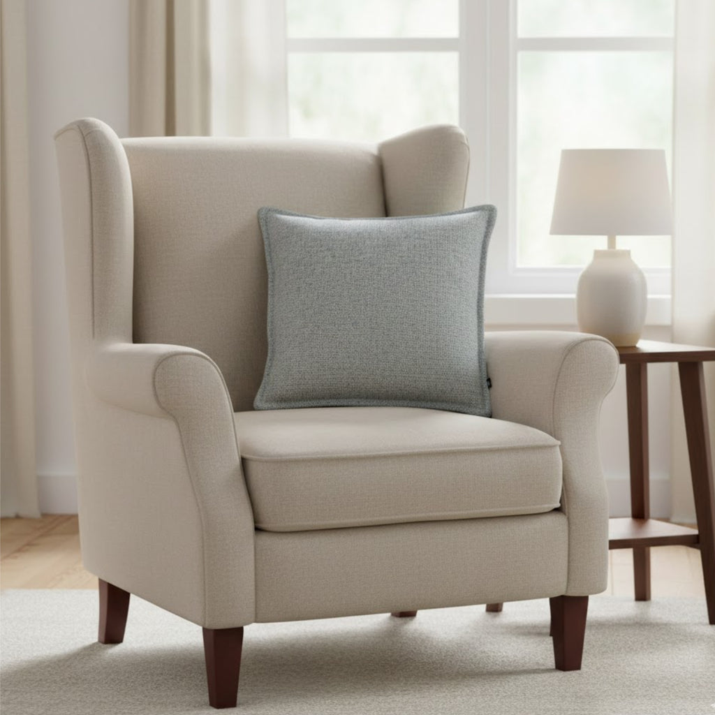 Almofada KULURI 50x50 em tons de Verde e paleta