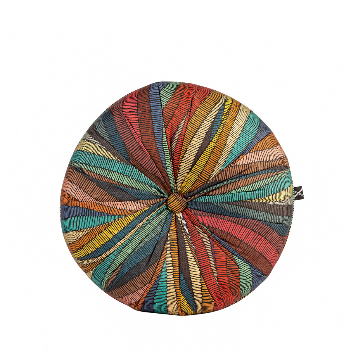 Almofada KULURI redonda 45 Listas Várias Cores