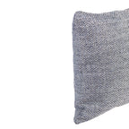 Almofada MUDELL 45x45 Azul e Cinza Entrelaçado