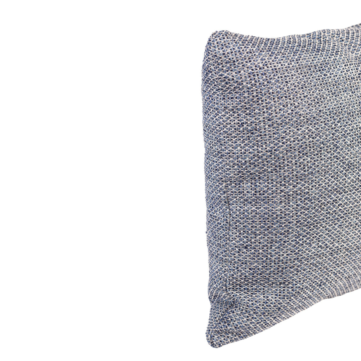 Almofada MUDELL 45x45 Azul e Cinza Entrelaçado