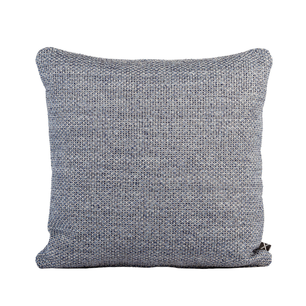 Almofada MUDELL 45x45 Azul e Cinza Entrelaçado