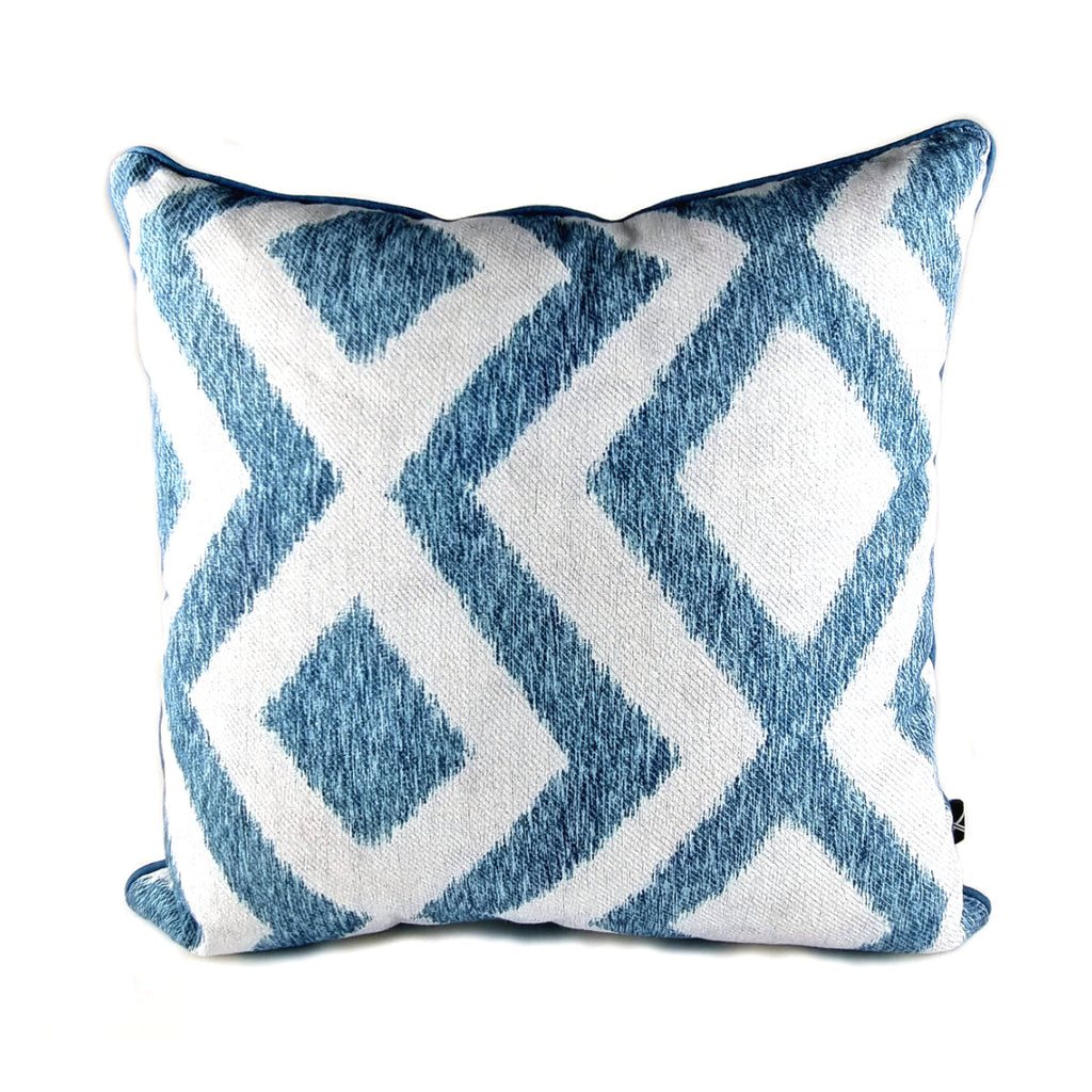 MUDELL Cushion 45x45 Boho Blue Pattern