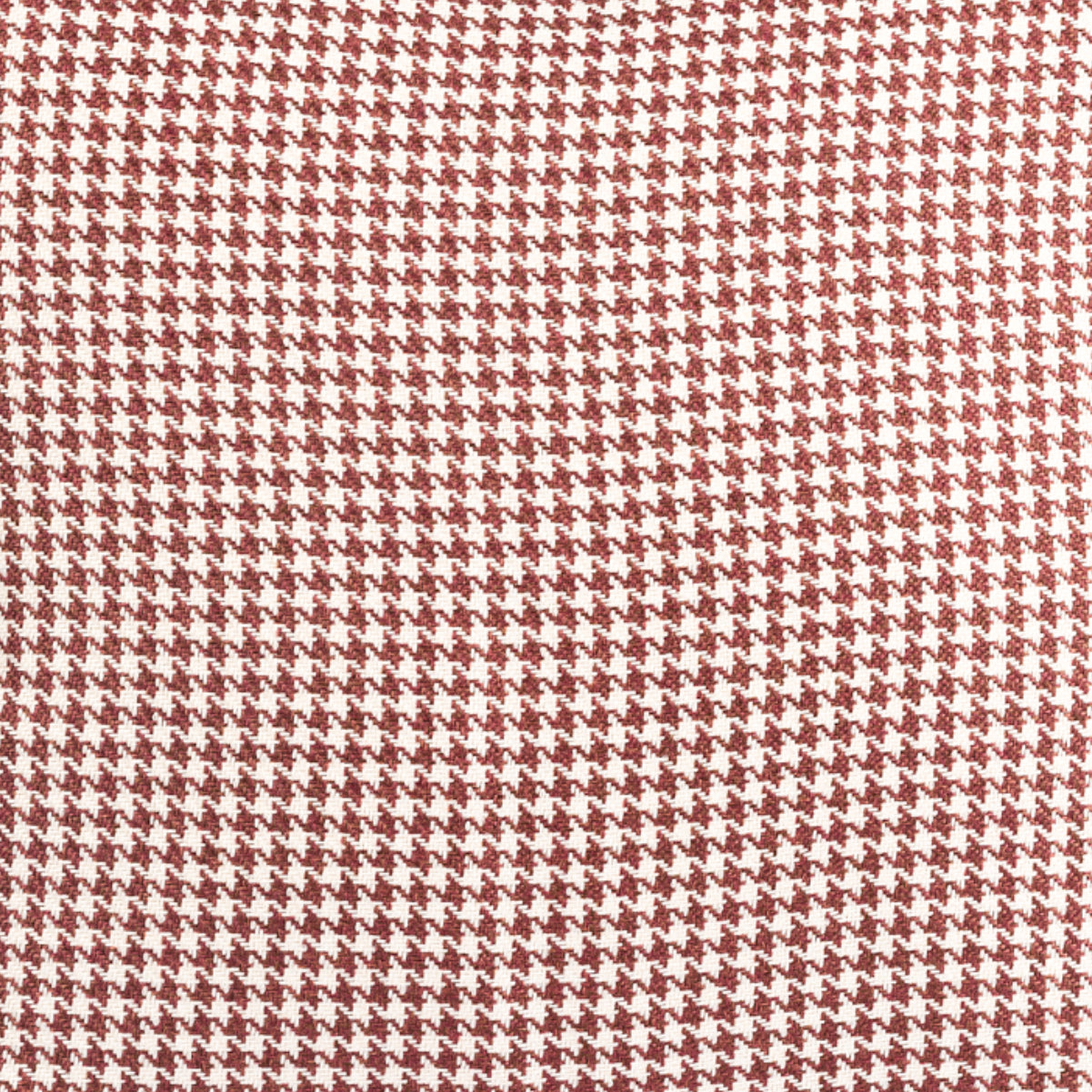 Almofada MUDELL 45x45 Bordeaux Pied Poule com Verso Veludo