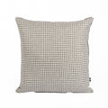 Almofada MUDELL 45x45 Cinza Antracite Pied Poule com Verso Veludo