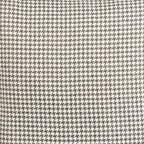 Almofada MUDELL 45x45 Cinza Antracite Pied Poule com Verso Veludo