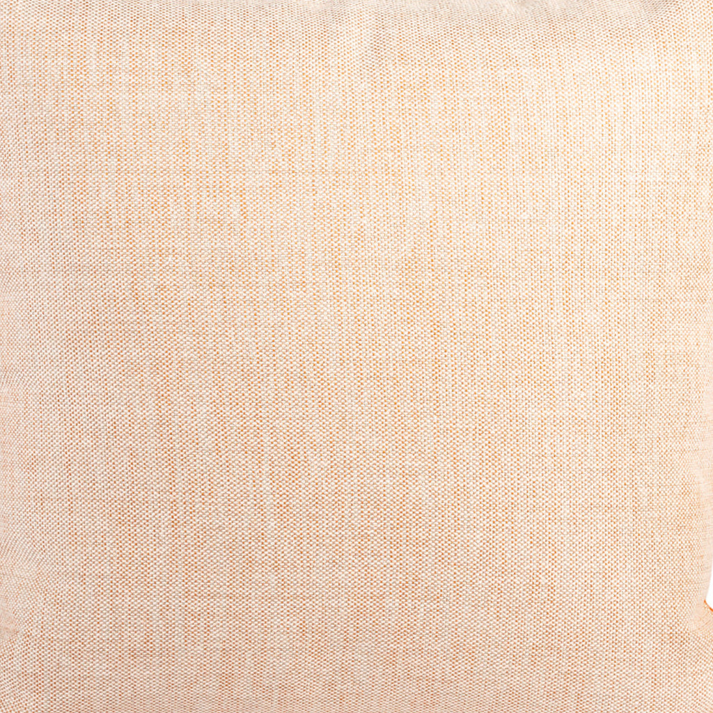 Almofada MUDELL 45x45 Laranja e Branco com Vivo