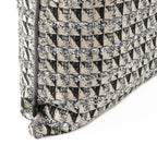 Almofada MUDELL 45x45 Natural Preto Cinza - KUXIN // Home Fashion