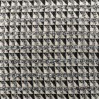 Almofada MUDELL 45x45 Natural Preto Cinza - KUXIN // Home Fashion