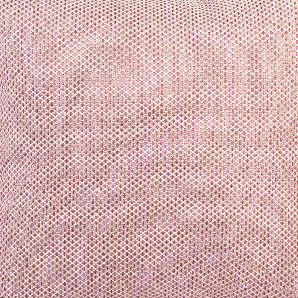Almofada MUDELL 45x45 Rosa e Bege Entrelaçado
