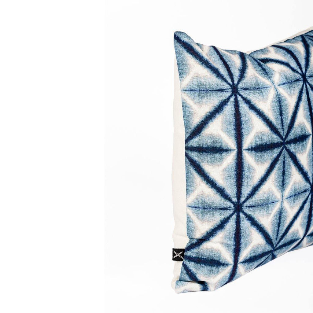 Almofada MUDELL 45x45 Tie Dye Azul - KUXIN // Home Fashion