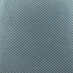 Almofada MUDELL 50x50 Padrão Azul com Franja Amarela