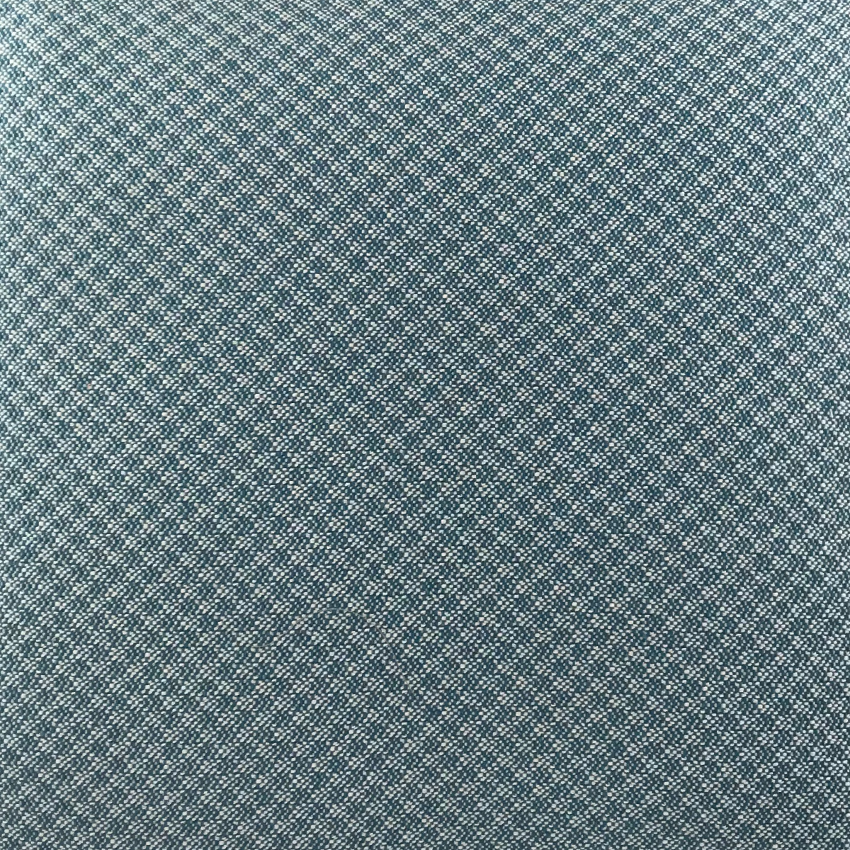 Almofada MUDELL 50x50 Padrão Azul com Franja Amarela