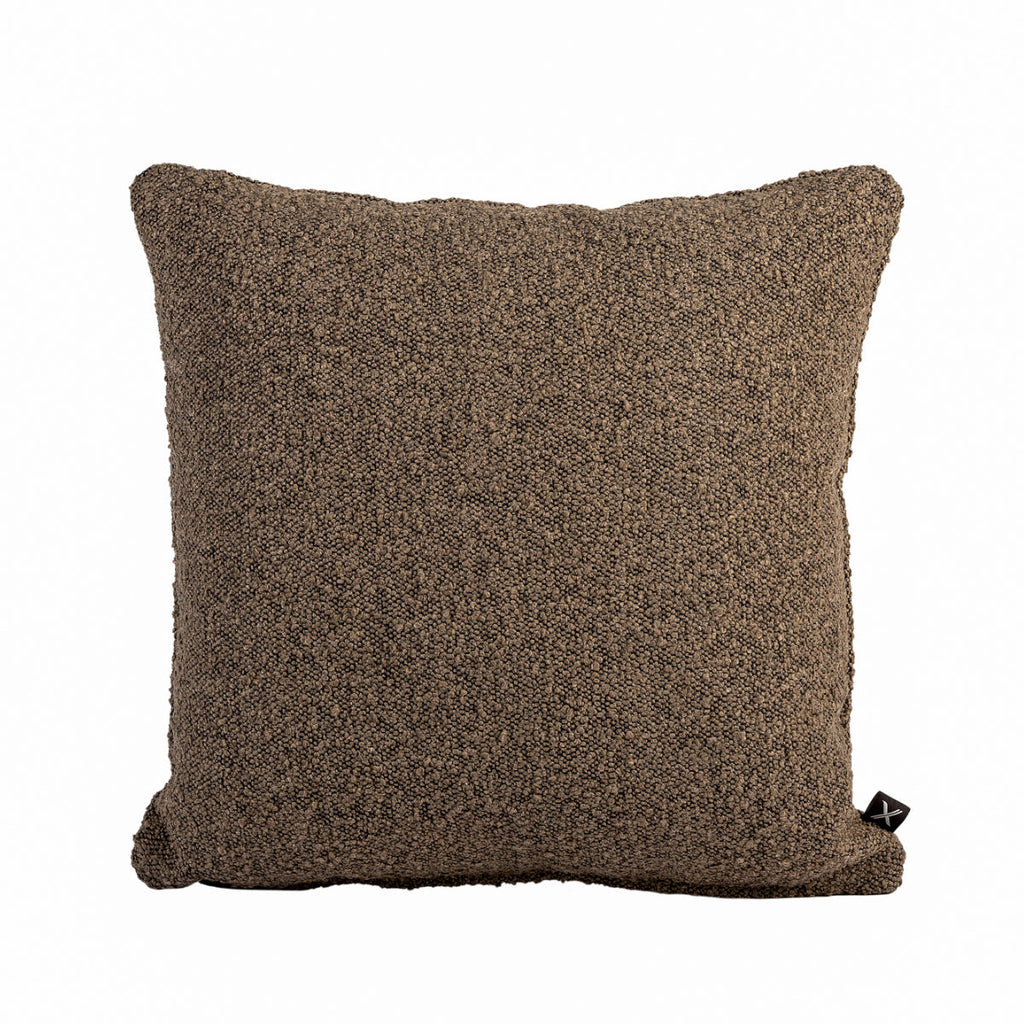 NOKKLI 45x45 Brown Bouclé Cushion