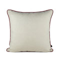 Almofada DINJA 50x50 Linho com vivo Vermelho Bordeuax