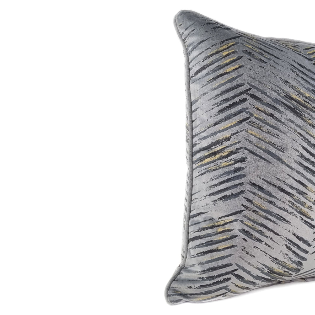 Almofada JIDDI 45x45 Soft Sparkle Cinza