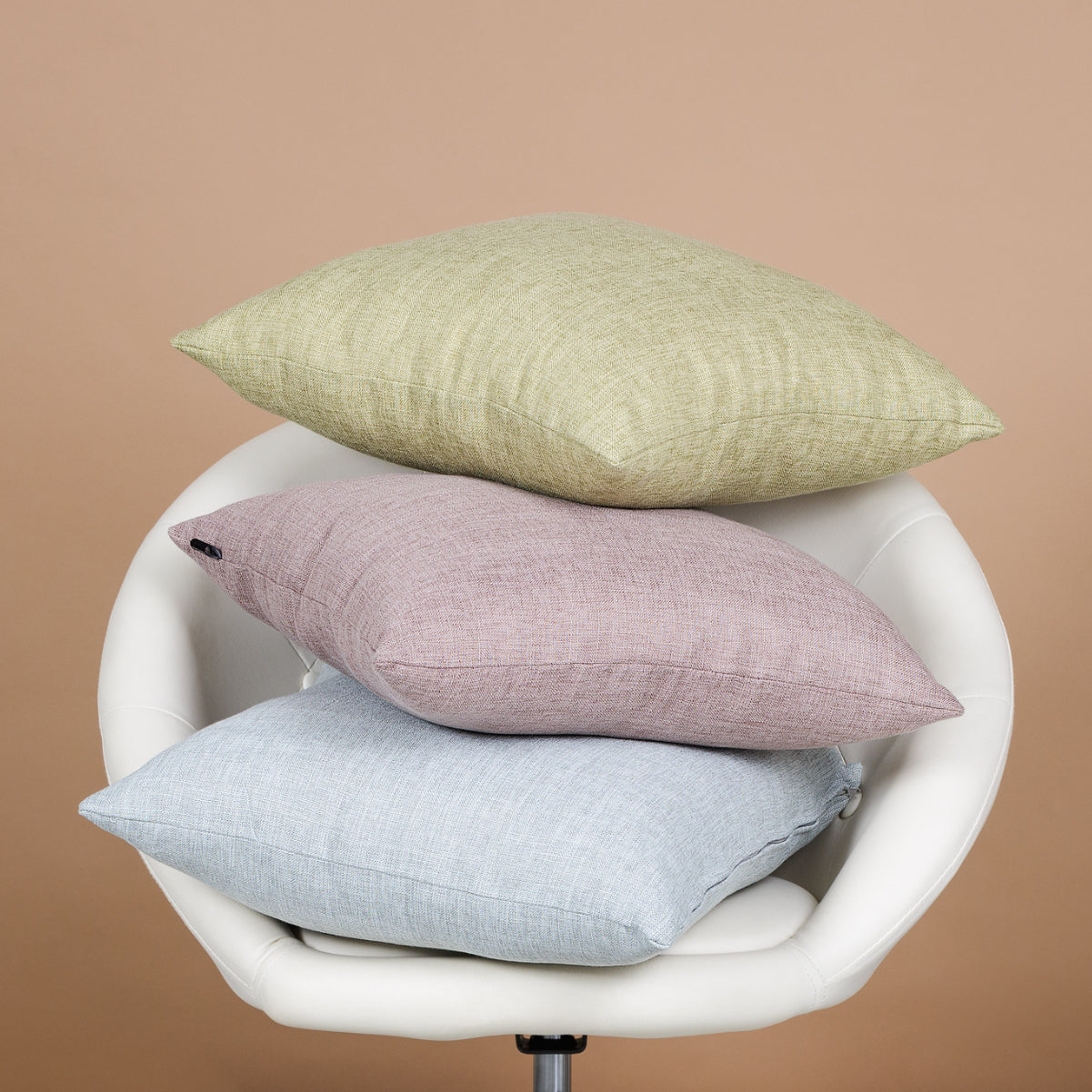 Almofada DINJA 45x45 Tipo Linho Verde Água | ❤️ @martacyrnecarvalho