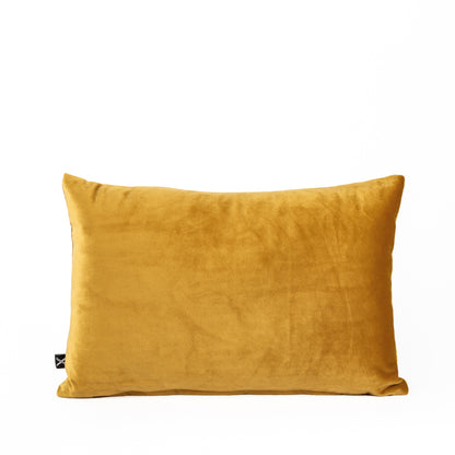 Cushion BELLUS 45x45 Velvet Mustard